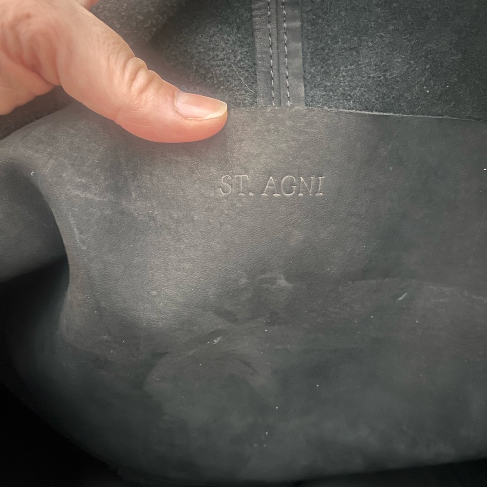 St. Agni Suede Tote - Picture 7 of 10